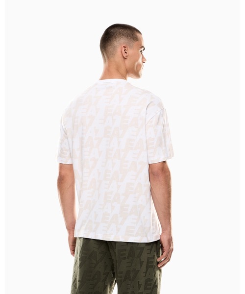 EMPORIO ARMANI EA7(エンポリオアルマーニイーエーセブン)の「<オンライン限定>【エンポリオ アルマーニ EA7】ASV Logo Series クルーネックTシャツ オーガニックコットン(Tシャツ/カットソー・メンズ・ホワイト/ダークアッシュ・LARGE/MEDIUM/SMALL/X-LARGE/X-SMALL/XX-LARGE)」の8枚目の写真