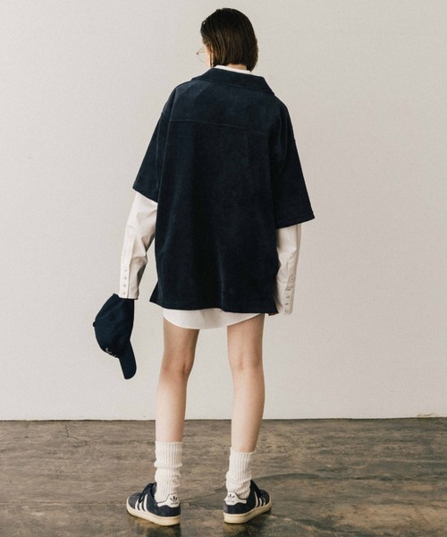 CREDONA（クレドナ）の「COTTON VELOUR OVER POLO/コットンベロア