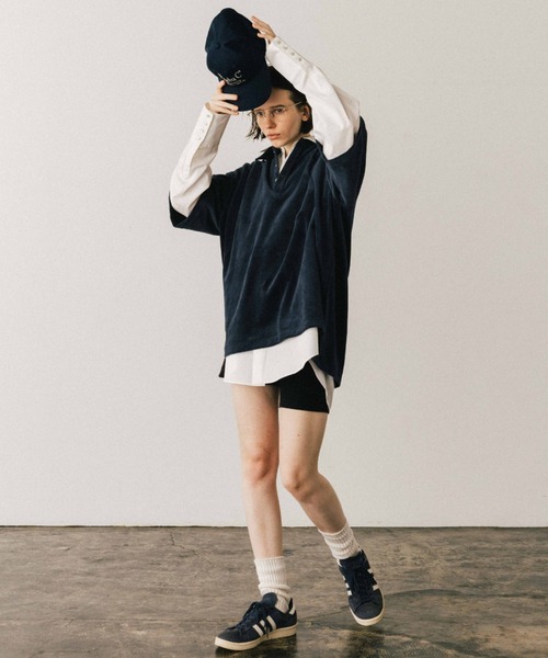 CREDONA（クレドナ）の「COTTON VELOUR OVER POLO/コットン