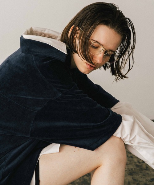 CREDONA（クレドナ）の「COTTON VELOUR OVER POLO/コットンベロア