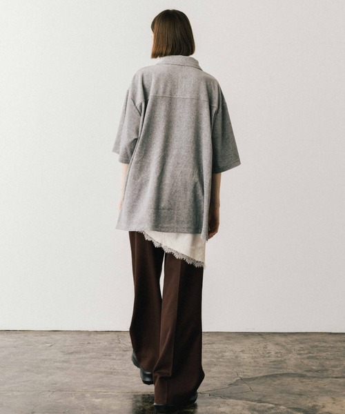 CREDONA（クレドナ）の「COTTON VELOUR OVER POLO/コットンベロア