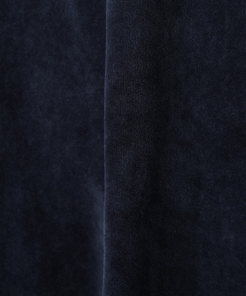 COTTON VELOUR OVER POLO/コットンベロアオーバーポロ