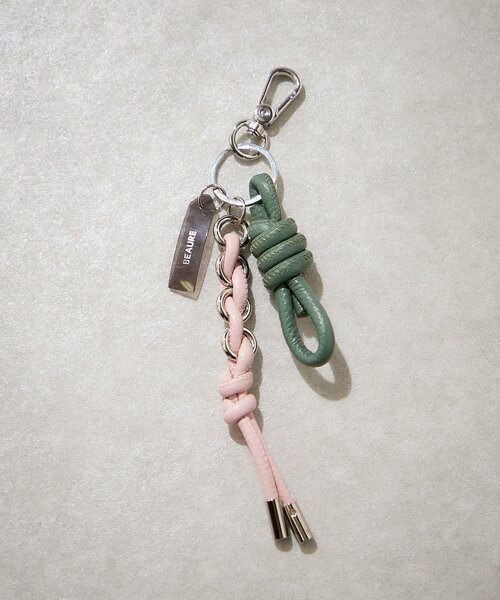 BIRTHDAY BAR（バースデイバー）の「【BEAURE　ビュレ】ノットチャーム（チャーム・レディース・シルバー/ブラウン/グリーン・0）」の5枚目の写真