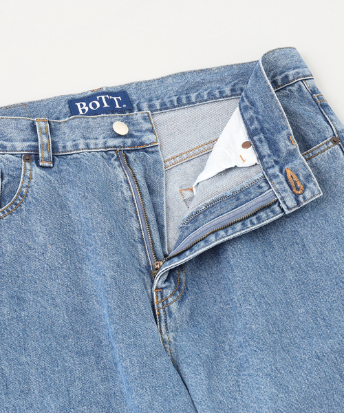 BoTT デニムパンツ　ショーツ BOTT デニムショートパンツSparkle Jacquard Denim - メルカリ