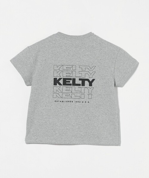 KELTY（ケルティ）の「【別注】＜KELTY＞プリント Tシャツ / キッズ  100cm-130cm（Tシャツ/カットソー・キッズ・ネイビー/ライトグレー・S(120-130cm)/XS(100-110cm)）」の8枚目の写真