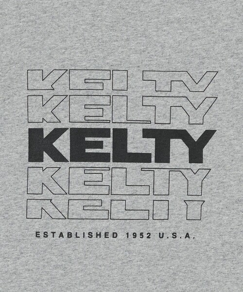 KELTY（ケルティ）の「【別注】＜KELTY＞プリント Tシャツ / キッズ  100cm-130cm（Tシャツ/カットソー・キッズ・ネイビー/ライトグレー・S(120-130cm)/XS(100-110cm)）」の6枚目の写真