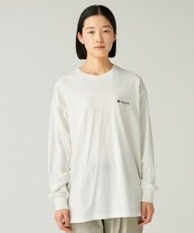 Snow Peak / Soft Cotton Relaxed Logo L/S T-Shirt ソフトコットン リラックスロゴ ロング Tシャツ