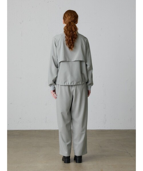 MidiUmi（ミディウミ）の「MidiUmi ワイドスラックスパンツ（その他パンツ・レディース・グレー/チャコールグレー/ブラック・FREE）」の5枚目の写真