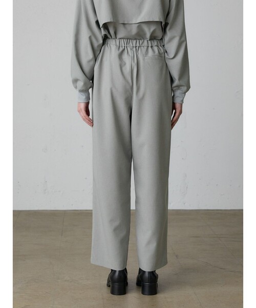 MidiUmi（ミディウミ）の「MidiUmi ワイドスラックスパンツ（その他パンツ・レディース・グレー/チャコールグレー/ブラック・FREE）」の10枚目の写真