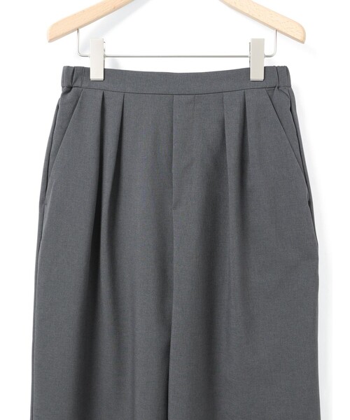 MidiUmi（ミディウミ）の「MidiUmi ワイドスラックスパンツ（その他パンツ・レディース・グレー/チャコールグレー/ブラック・FREE）」の11枚目の写真