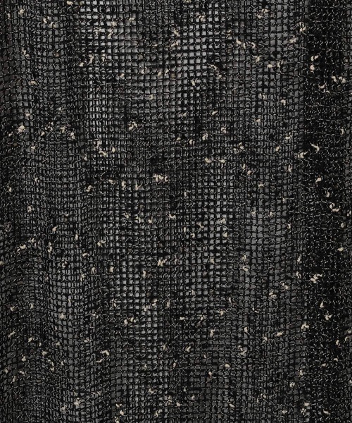 BAYFLOW（ベイフロー）の「【EF(エフ)】ネップメッシュドレス（WOMEN）（ワンピース・レディース・ブラック/カーキ・FREE）」の6枚目の写真