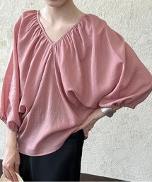 別注バルーンスリーブトップス(FREE BEIGE): AKIKOAOKI: WOMENS