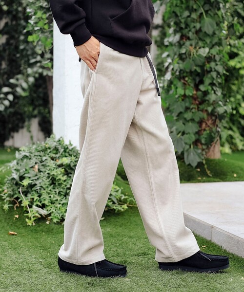 未使用新品　GRAMICCI コーデュロイパンツ ベージュ サイズS クラフトスタンダードブティック CRAFT STANDARD BOUTIQUE
