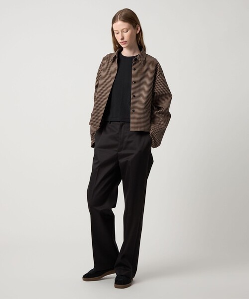 Steven Alan(スティーブンアラン)の「<Steven Alan>ハウンドトゥース シャツ(シャツ/ブラウス・レディース・オフホワイト/モカ・S/M)」の12枚目の写真