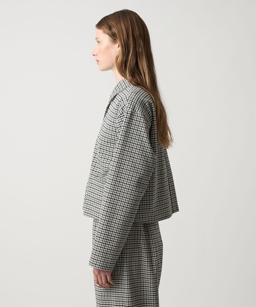 Steven Alan(スティーブンアラン)の「<Steven Alan>ハウンドトゥース シャツ(シャツ/ブラウス・レディース・オフホワイト/モカ・S/M)」の5枚目の写真