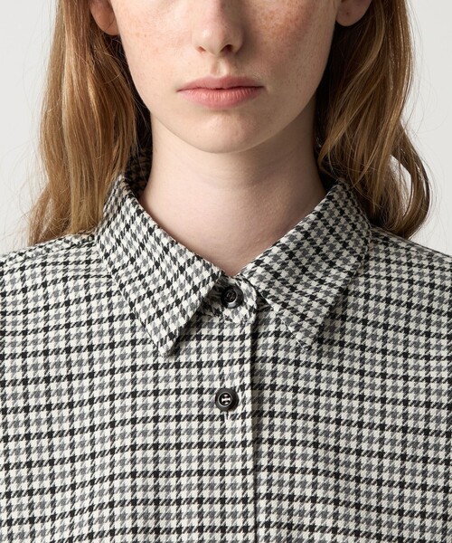 Steven Alan(スティーブンアラン)の「<Steven Alan>ハウンドトゥース シャツ(シャツ/ブラウス・レディース・オフホワイト/モカ・S/M)」の15枚目の写真