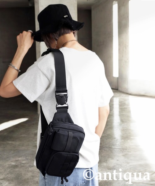 antiqua（アンティカ）の「ミニショルダーバッグ（ショルダーバッグ・レディース・ブラック・FREE）」の5枚目の写真
