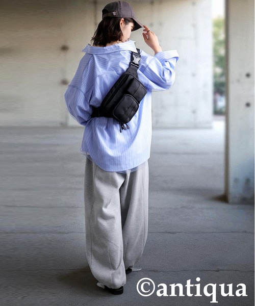 antiqua（アンティカ）の「ミニショルダーバッグ（ショルダーバッグ・レディース・ブラック・FREE）」の11枚目の写真