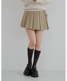 JUMELLE | wrap pleats skirt(スカート)