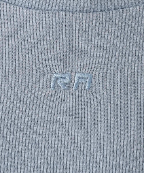 repipi armario（レピピ アルマリオ）の「A.Washリブインナー（Tシャツ/カットソー・キッズ・ブラック系/ブルー系/ブラウン系/ホワイト系・MEDIUM/LARGE/SMALL）」の6枚目の写真