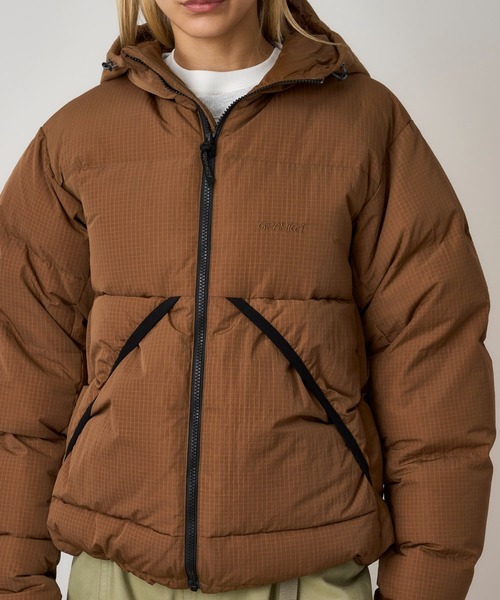 Gramicci(グラミチ)の「DOWN PUFFER HOODED JACKET|ダウンパファーフーデッドジャケット(ダウンジャケット/コート・メンズ・その他/レッド/ブラック/ブラウン・XL/XS/XXL/S/M/L)」の11枚目の写真