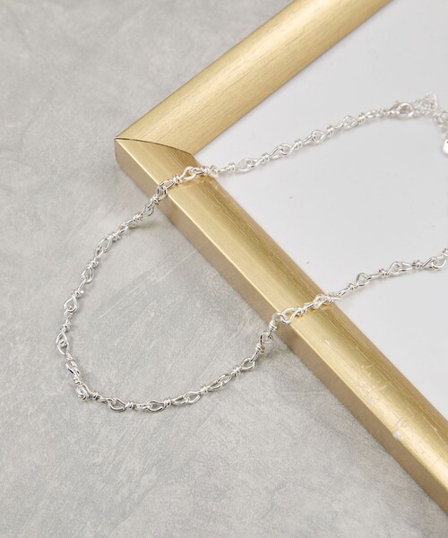 VIS（ビス）の「デザインチェーンネックレス（ネックレス・レディース・ゴールド/シルバー・FREE）」の3枚目の写真