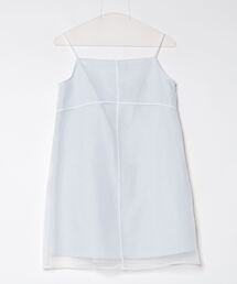 LEVAR:LAYERED SHEER SLIP DRESS