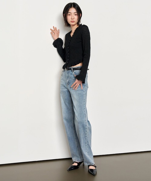GENERAL IDEA(ジェネラルアイデア)の「GENERAL IDEA/ジェネラルアイディア lace frill blouse ブラウス(シャツ/ブラウス・レディース・ブラック/ホワイト・L/S/M)」の20枚目の写真