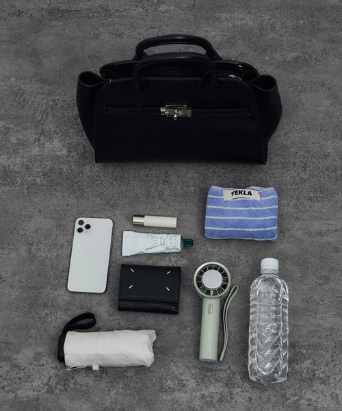 SALON adam et rope'（サロン アダム エ ロペ）の「【AULENTTI（オーレンティ）】ハンドバッグ（ハンドバッグ・レディース・ブラウン系その他/ブラック・FREE）」の9枚目の写真