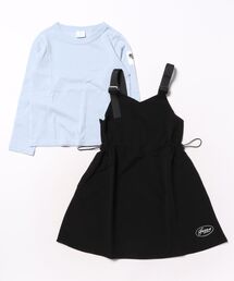 FARMY（ファーミー）の「ｻﾛﾍﾟｯﾄﾜﾝﾋﾟﾄﾛﾝTｾｯﾄ（ワンピース）」