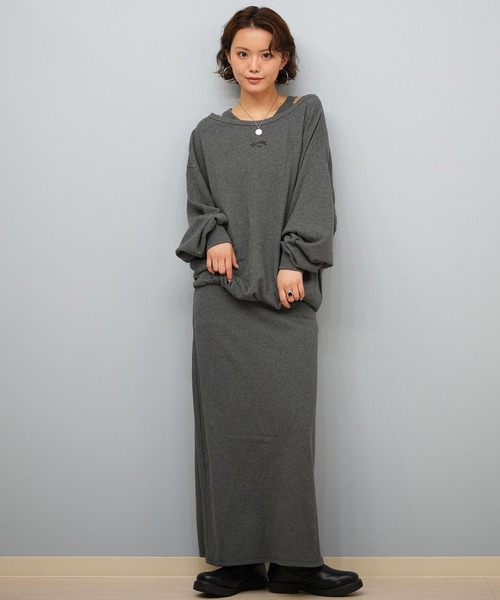 BILLABONG（ビラボン）の「BILLABONG/ビラボン ワンピース 2点セット BF014-351（ワンピース・レディース・オフホワイト/スミクロ・M）」の2枚目の写真