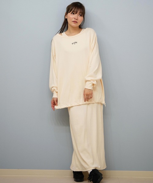 BILLABONG（ビラボン）の「BILLABONG/ビラボン ワンピース 2点セット BF014-351（ワンピース・レディース・オフホワイト/スミクロ・M）」の6枚目の写真