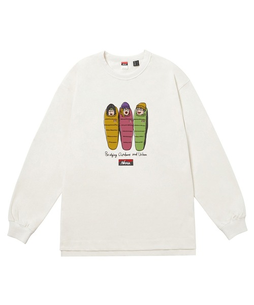 NANGA(ナンガ)の「ECO HYBRID L/S TEE/3SLB/エコハイブリッド ロングスリーブティー / 3SLB(Tシャツ/カットソー・メンズ・ブラック/グリーン/ホワイト・XL/L/M/S)」の13枚目の写真