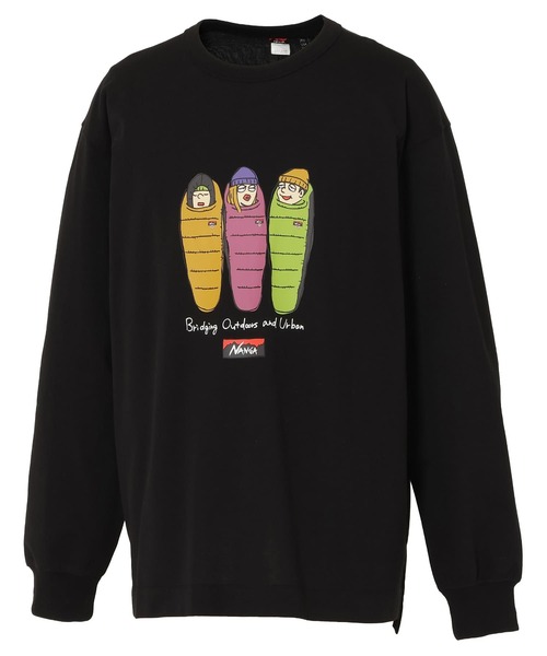 NANGA(ナンガ)の「ECO HYBRID L/S TEE/3SLB/エコハイブリッド ロングスリーブティー / 3SLB(Tシャツ/カットソー・メンズ・ブラック/グリーン/ホワイト・XL/L/M/S)」の15枚目の写真
