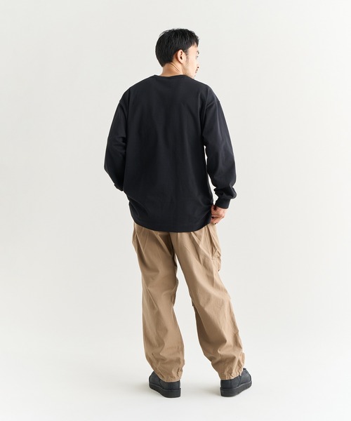 NANGA(ナンガ)の「ECO HYBRID L/S TEE/3SLB/エコハイブリッド ロングスリーブティー / 3SLB(Tシャツ/カットソー・メンズ・ブラック/グリーン/ホワイト・XL/L/M/S)」の7枚目の写真