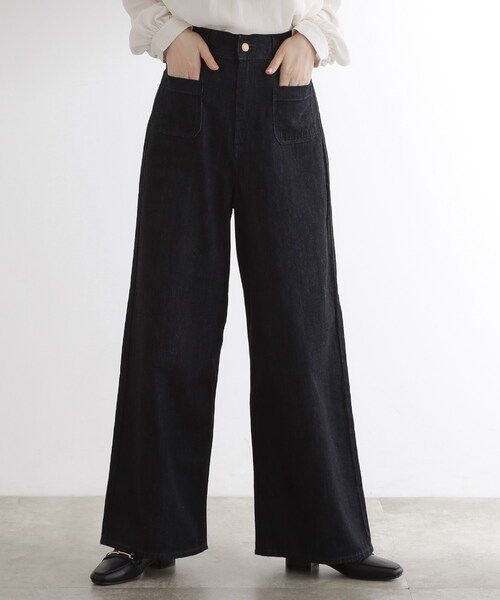 grove（グローブ）の「【Lee×grove別注】SAILOR STRAP DENIM（デニムパンツ・レディース・ブルー系その他/ネイビー・01/02/03）」の9枚目の写真