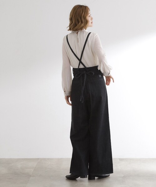 grove（グローブ）の「【Lee×grove別注】SAILOR STRAP DENIM（デニムパンツ・レディース・ブルー系その他/ネイビー・01/02/03）」の13枚目の写真