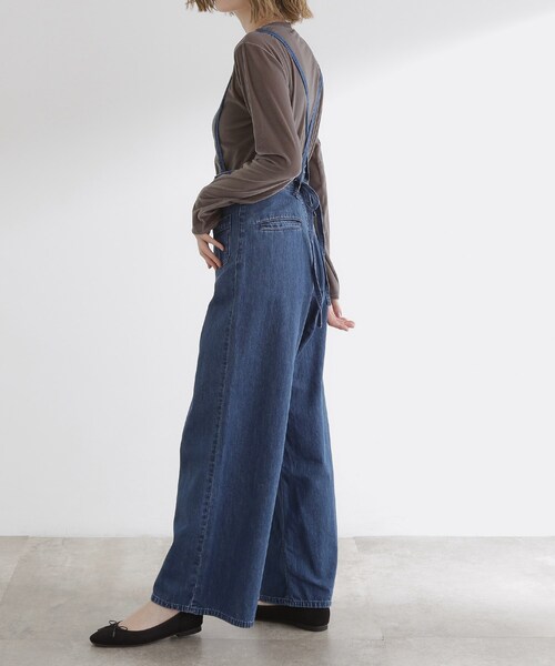 grove（グローブ）の「【Lee×grove別注】SAILOR STRAP DENIM（デニムパンツ・レディース・ブルー系その他/ネイビー・01/02/03）」の16枚目の写真