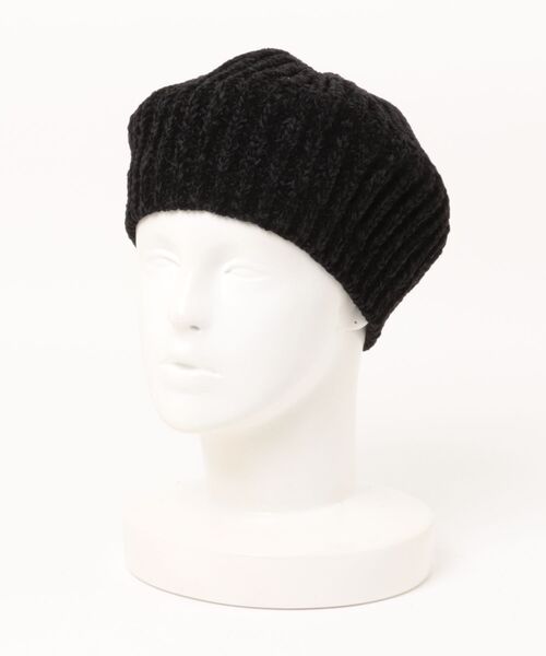 チャイハネ(チャイハネ)の「【チャイハネ】モールニットベレー帽(ハンチング/ベレー帽・レディース・ベージュ/ブラック/グレー/グリーン・FREE)」の5枚目の写真