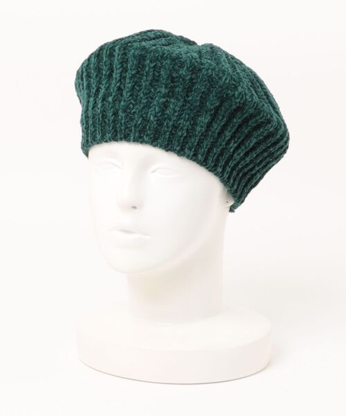 チャイハネ(チャイハネ)の「【チャイハネ】モールニットベレー帽(ハンチング/ベレー帽・レディース・ベージュ/ブラック/グレー/グリーン・FREE)」の11枚目の写真