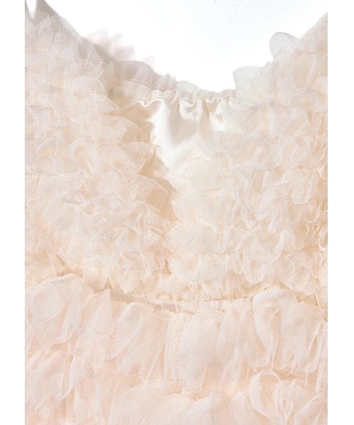 NOTREemor（ノートルエモア）の「tiered tulle dress（ワンピース・レディース・アイボリー/ブラック・FREE）」の16枚目の写真