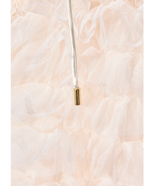 NOTREemor（ノートルエモア）の「tiered tulle dress（ワンピース・レディース・アイボリー/ブラック・FREE）」の17枚目の写真