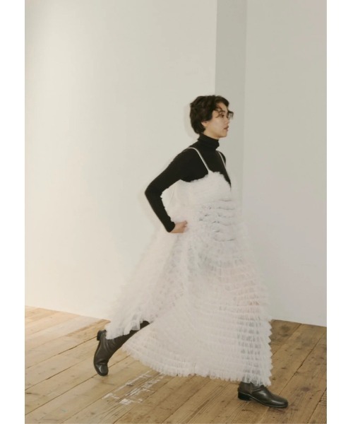 tiered tulle dress（ワンピース）｜NOTREemor（ノートルエモア）の