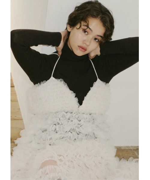 tiered tulle dress（ワンピース）｜NOTREemor（ノートルエモア）の