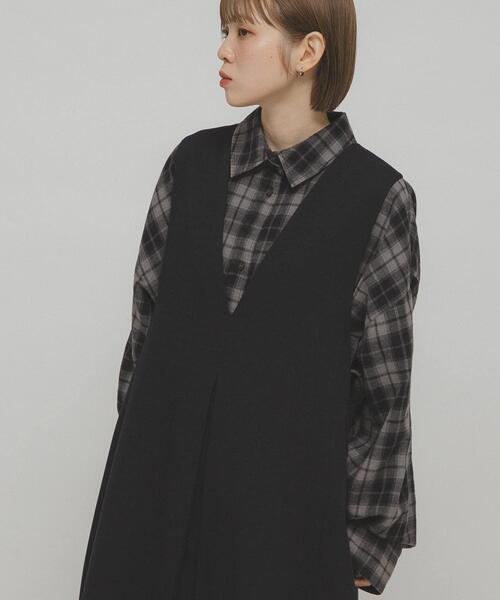 セール】『一部WEB限定カラー』2WAYフレアジャンパースカート