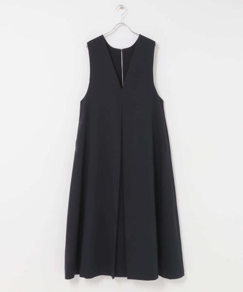 KBF（ケイビーエフ）の「『一部WEB限定カラー』2WAYフレアジャンパースカート（ワンピース・レディース・ブラック/ブラウン系その他/チャコールグレー/ネイビー・36/38）」の10枚目の写真