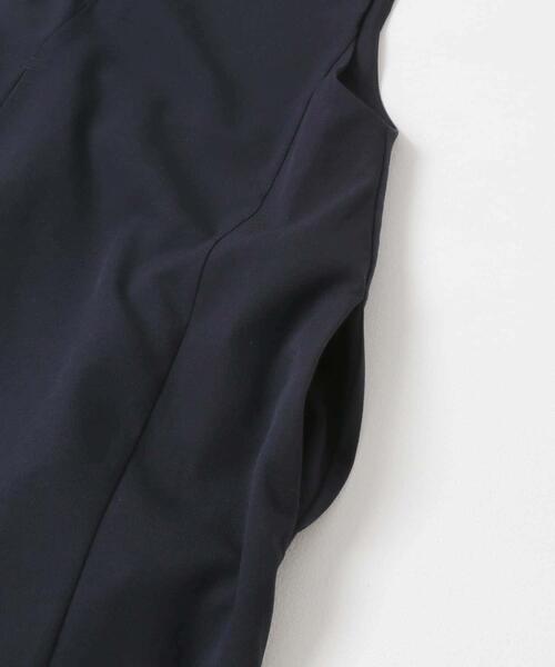 KBF（ケイビーエフ）の「『一部WEB限定カラー』2WAYフレアジャンパースカート（ワンピース・レディース・ブラック/ブラウン系その他/チャコールグレー/ネイビー・36/38）」の9枚目の写真