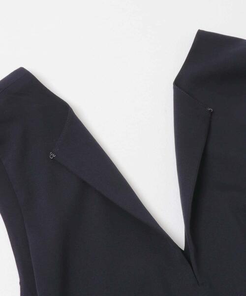 KBF（ケイビーエフ）の「『一部WEB限定カラー』2WAYフレアジャンパースカート（ワンピース・レディース・ブラック/ブラウン系その他/チャコールグレー/ネイビー・36/38）」の7枚目の写真