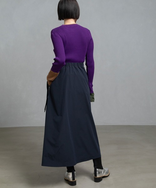 MARECHAL TERRE(マルシャルテル)の「ジャケットジョイントスカート(スカート・レディース・ブラック/チャコールグレー/カーキ/ネイビー・MEDIUM)」の9枚目の写真