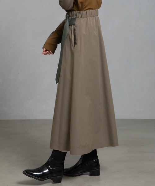 MARECHAL TERRE(マルシャルテル)の「ジャケットジョイントスカート(スカート・レディース・ブラック/チャコールグレー/カーキ/ネイビー・MEDIUM)」の12枚目の写真
